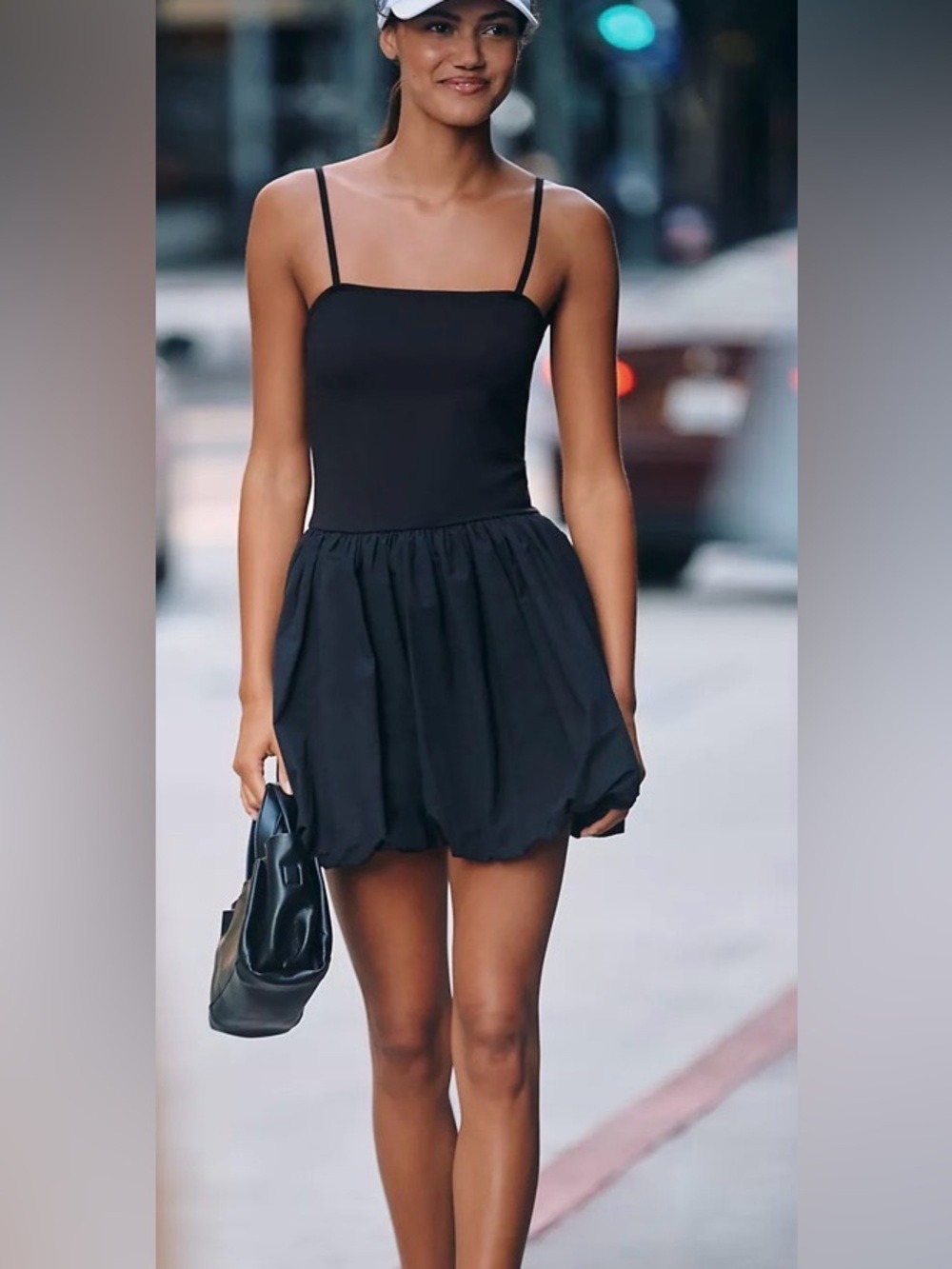 Anthropologie Daily Practice Bubble mini dress